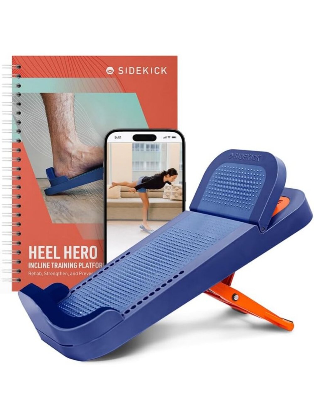 Adjustable Slant Board & Toe Stretch | Foot Rehab for Plantar Fasciitis